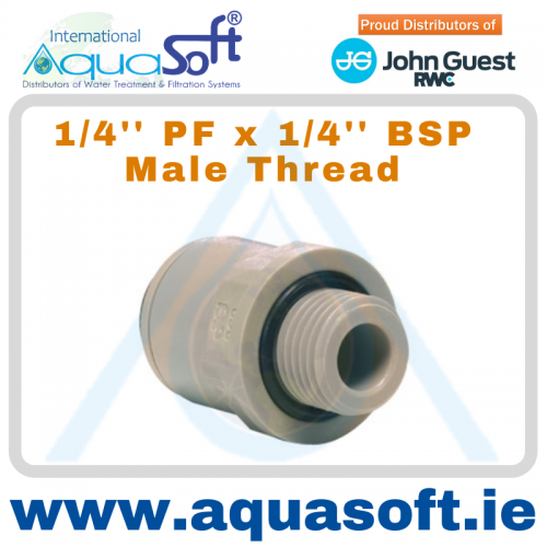 1/4'' PF x 1/4'' BSP Male Thread - PI010812S